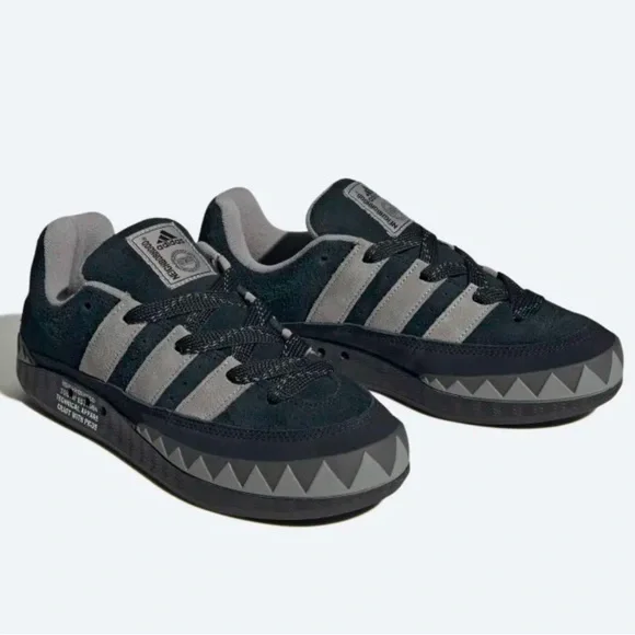 Adidas x Neighborhood “Adimatic” sneakers, Black, M10